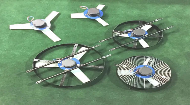 Turbine Electric Fans for Racing